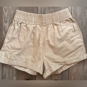 Ardene Cream Shorts
